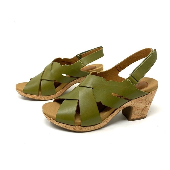 Cobb Hill ALLEAH SLINGBACK SANDAL Green - Picture 2 of 7